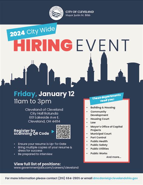city of cleveland jobs hiring|City of Cleveland jobs in Cleveland, OH .